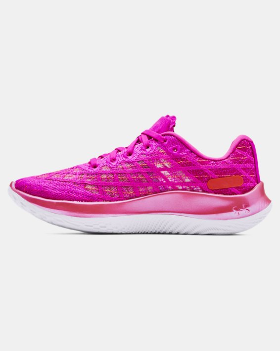Women's UA Flow Velociti Wind Running Shoes, Pink, pdpMainDesktop image number 1